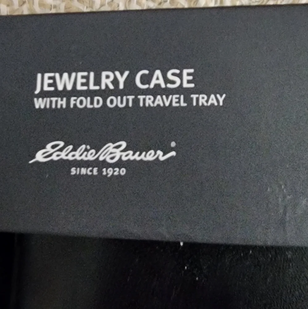 Eddie Bauer® Travel Jewelry Case w/Fold Out Travel…